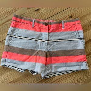 Gap women’s cotton multi stripe short size 4